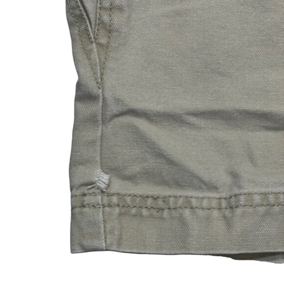 TIMBERLAND PRO SERIES Heavy Duty Cargo Shorts‎ Men's 42 Tan Cotton Twill *FLAW* - Picture 7 of 14